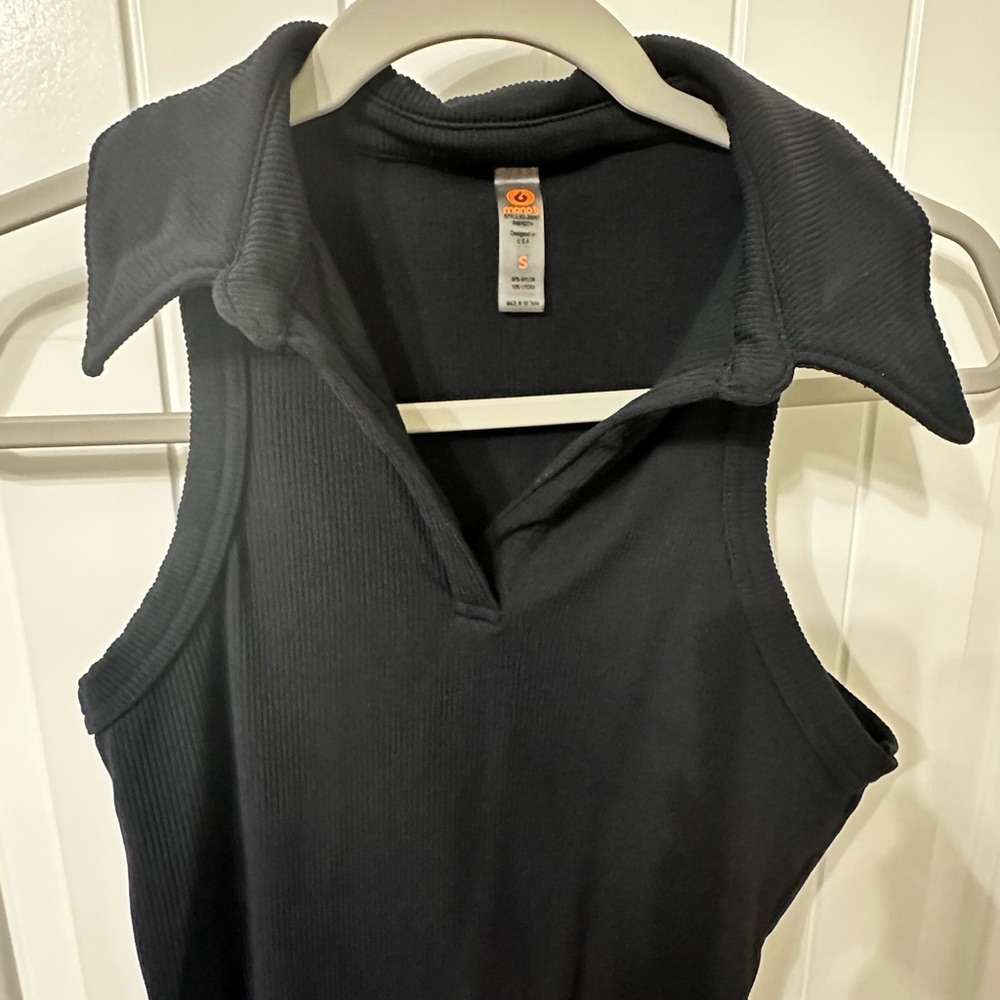 Black bodycon mini dress